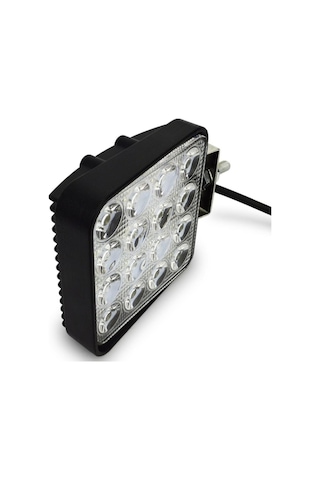 4 Adet 16 Ledli Off Road Çalışma Ve Sis Lambası 48Watt 12 & 24   Vo