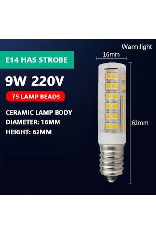Agoodshop Sarı E14 Led Ampul 220 V G4 G9 Led Mısır Lamba Ampul Enerji Tasarruflu Led Ampul 3 W 5 W 7