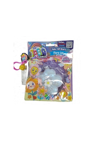 Taba World Flora Lee Parfümlü Çiçek Squishy Oyuncak Seri 1 Pom Pomlu Ve Anahtarlıklı Hayvanlar