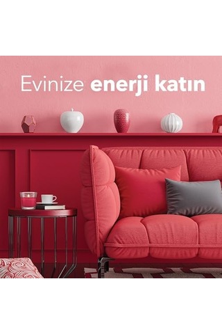 Meyve Çiçek Buketi Büyük Mum 204 G 285 ML