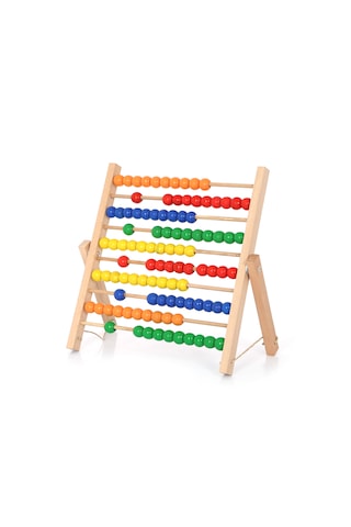 Hamaha Eğitici Ahşap Oyuncak Ahşap Orta Boy Abaküs