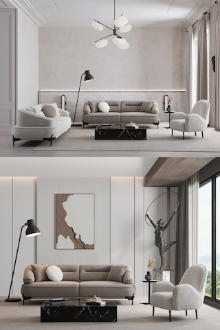 Bali Koltuk Takımı 3+3+1 Çok Renkli