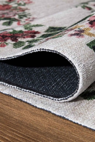 Valencıa-1503 Kaymaz Taban Dekoratif Modern Yıkanabilir Kolay Temizlenen Salon Balkon Mutfak Halısı Kilim Yolluk