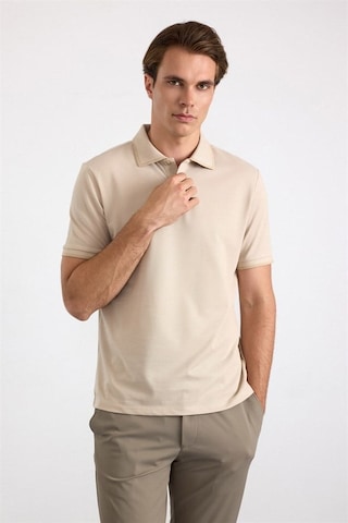 Süvari Bej Regular Düz Baskısız Pike Polo Yaka Tişört Sts1014000007-bj3