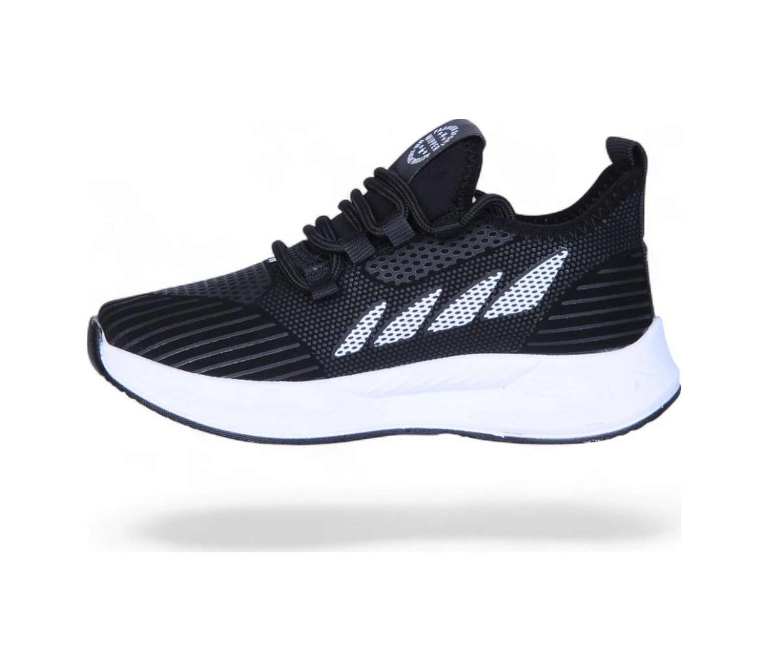Ayakcenter 8011 Wipper Syh-byz Cilt Erkek Sneaker Ayakkabı Siyah