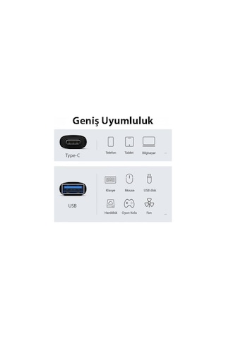 İvoomi Type-c To Usb 3.1dönüştürücü Adaptör Mini Otg