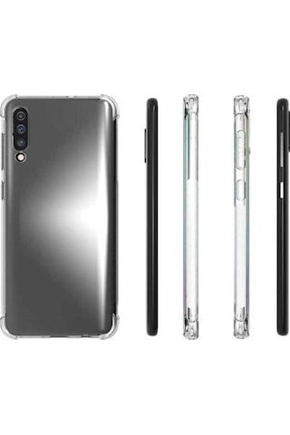 Galaxy A70 Kılıf Zore Nitro Anti Shock Silikon Renksiz