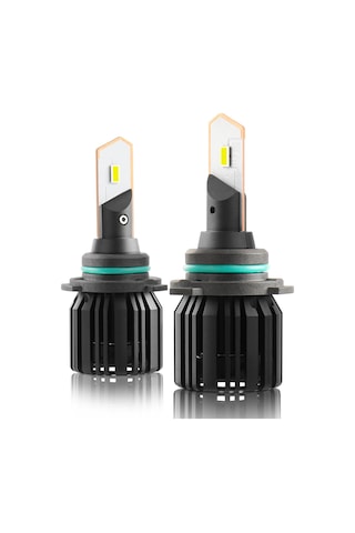 Teltree S9 Led Araç Farları Hb4/9006, Ip68 Su Geçirmez, 8000lm 6000k, 200m Işık Mesafesi, 360 Açı, 50w Çift Paket