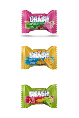 Tayaş Crash Mix Sütlü Krema Sert Dolgulu Karışık Şeker 1 KG