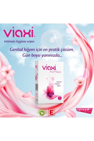 Viaxi Genital Bölge Temizleme Mendili 10'lu