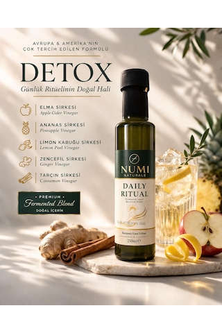Daily Ritual Detox Karışımı Diyetisten Özel Formül 250ml