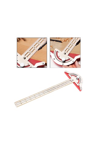 Suntek T Cetvel Çok Açılı Cetvel Açıölçer Ölçü Aracı