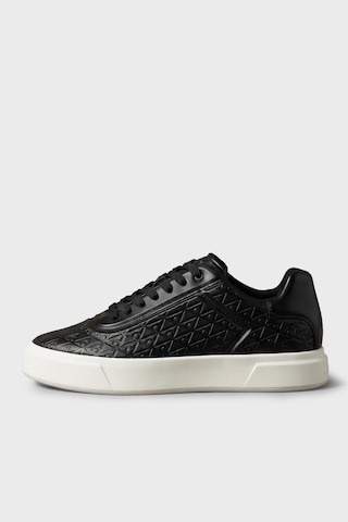 Calvin Klein Logolu Sneaker Ayakkabı Erkek Ayakkabı Hm0hm02132 00w Siyah-ekru
