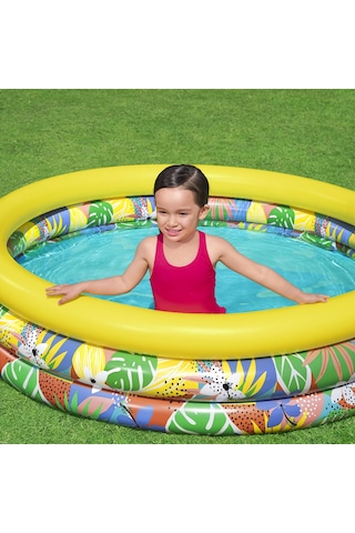 Bestway 51203 Floral Paradise Çiçekli Oyun Havuzu 1,68 M X 38 Cm