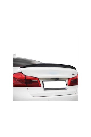 BMW 5 Serisi İçin Uyumlu G30 M Spoiler Piano Black