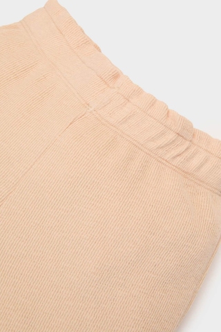 DeFacto Kız Bebek Wide Leg Geniş Bol Paça Fitilli Kaşkorse Pantolon E5557A525SPBG392 Bej