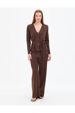Pierre Cardin Kadın Kahverengi Pantolon Triko 50324029-vr029
