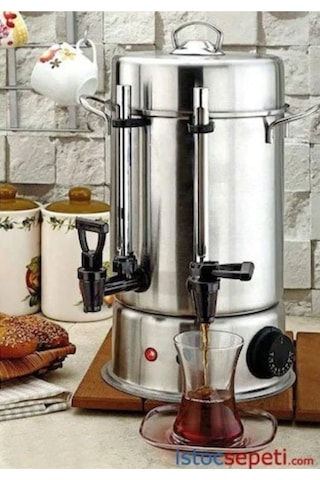 Armağan 120 Bardak Çay Makinesi Çay Otomatı Semaver Gizli Rezista