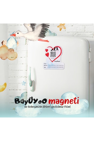Büyüyoo - Buzdolabınızdaki en güzel magnet