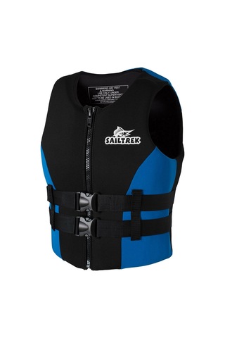 Springsun Balıkçılık İçin Neyopren Kurtarma Yeleği, Yumuşak Köpük İçerikli, L Beden, Mavi