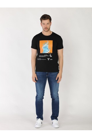 Roberto Cavalli Erkek Tshirt /M.Rob.0421.14023 Siyah