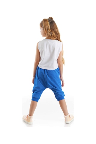 Denokids Mshb&g Rocker Leo Kız Çocuk T-Shirt Kapri Takım Çok Renkli