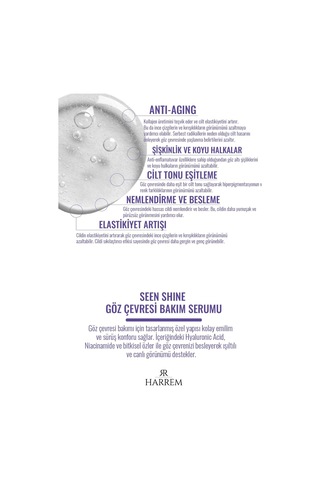 Seen Shine Göz Çevresi Bakım Serumu