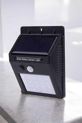 Solar Güneş Enerji Panelli Sensörlü Lamba Enerji Tasarruflu Tkn3tgsfrlnjvmxwıvw Çok Renkli