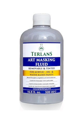 Terlans Ahşap ve Porselen Boyama Maskeleme Jeli 500 Ml