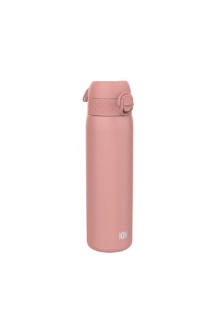 Ion8 - Paslanmaz Çelik İnce Suluk - Gül Pembe - 600 Ml - Sızdırmaz