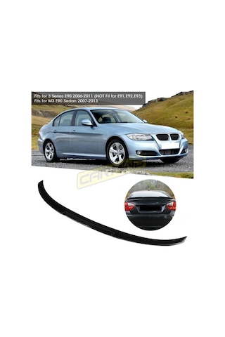 Bmw 3 Serisi E90 Bagaj Üstü M4 Spoiler Piano Black 2005-2011
