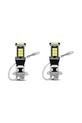 Eco H3 Sis Farı Led Ampul 24 Ledli Beyaz