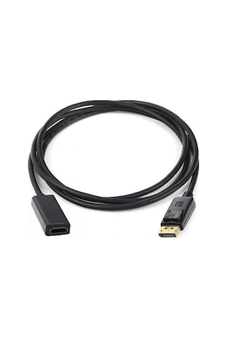 Display port to hdmı kablo -display erkek hdmi dişi kablo 1m