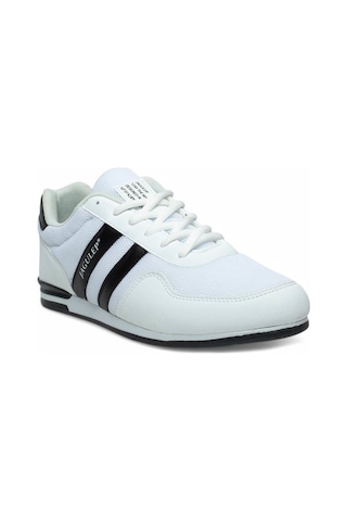 Nesilshoes Jagulep 2202 Beyaz Siyah Anorak Erkek Spor Beyaz - Siyah
