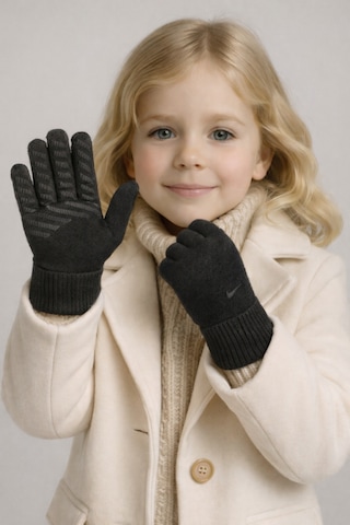 Nike Knit Grip Gloves Dokunmatik Uyumlu Unisex Eldiven Siyah Siyah