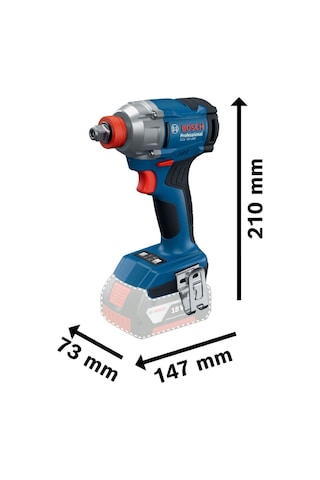 Bosch GDX 18V-285 2x2AH Akülü Darbeli Somun Sıkma Makinesi - 06019N2122