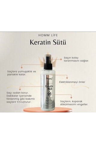 Homm Life Keratin Sütü Sprey