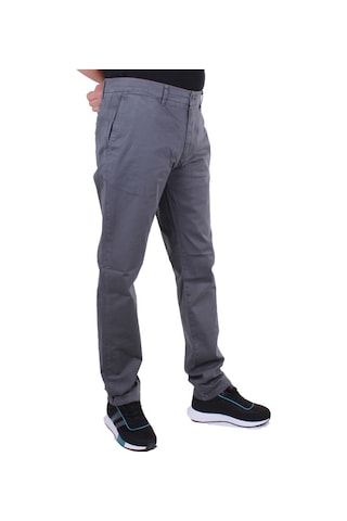 Twister Togo 728 Antrasit Yüksek Bel Rahat Paça Erkek Kanvas Pantolon Antrasit