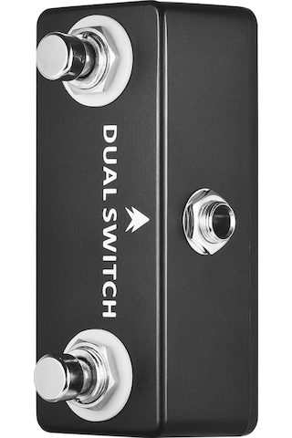Moskyaudio Dual Swıtch Çift Ayak Pedalı Ayak Pedalı Siyah
