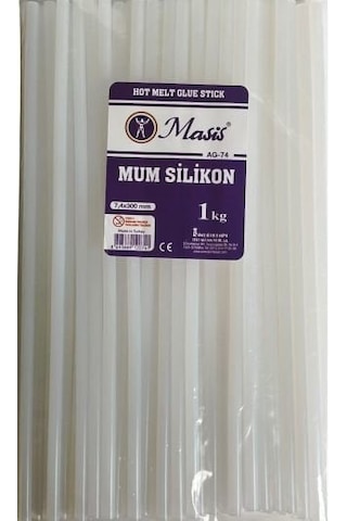 Masis Ag-74 7.4x300 1 Kg İnce Mum Silikon