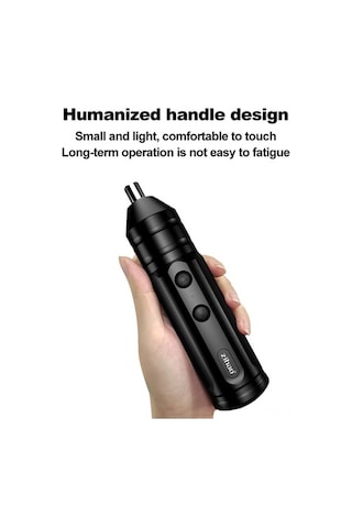 Novahub Çok Fonksiyonlu Mini Tornavida Seti - Şarj Edilebilir Ve Taşınabilir