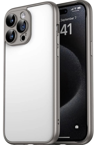 Apple Uyumlu iPhone 15 Pro Kılıf Zore Kamera Korumalı Bontez Bumper