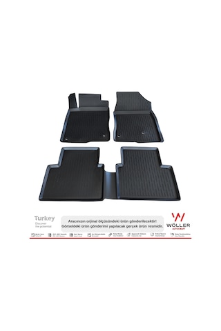 Honda Civic Fc5 Paspas 2016 2021 Arası 3D Havuzlu Wöller Paspas