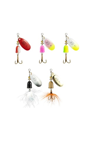 Bas Balıkçılık Cazibesi Spinner Yemleri 5pcs Sert Metal Jig Spinner Yemleri Tatlı Su Ve Tuzlu Su Balıkçılığı İçin 5 Only Containing 06 Models