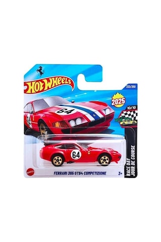 Hot Wheels Tekli Arabalar Ferrari 365 Gtb4 Competizione Hyw48 Race Day Jour De Course Renkli Hot Wheels Tekli Arabalar Ferrari 365 Gtb4 Competizione Hyw48 Race Day Jour De Course Renkli