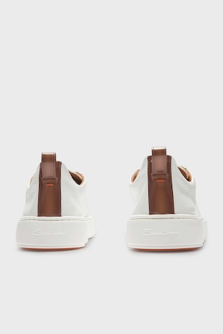 Santoni Erkek Ayakkabı Mbcd21995bartlldı50 Beyaz Beyaz