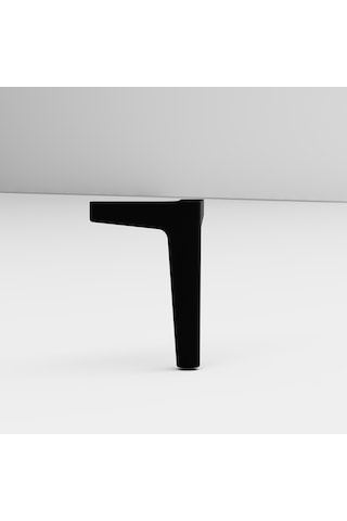 Mina 15 Cm Sehpa,tv Ünitesi Mobilya Ayağı 4 Adet Siyah