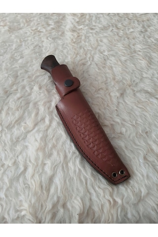 Bushcraft Kamp Bıçak Kahverengi - Gümüş