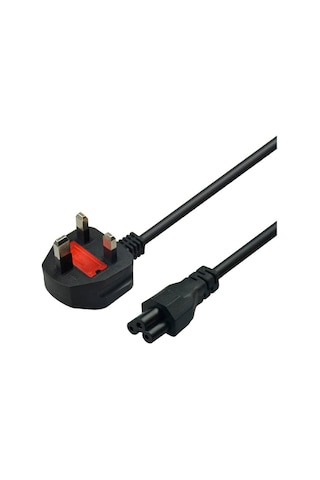 İngiliz C5 Yonca Power Kablo UK Notebook Pc Güç Kablosu - 1.8 mt