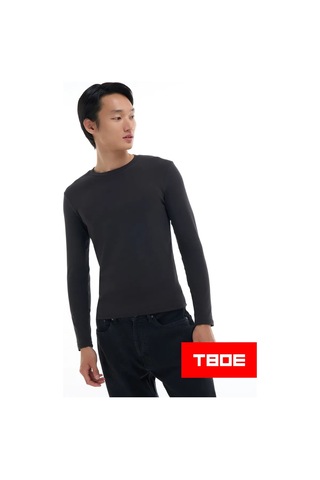 Tvoe Uzun Kollu Tişört 330669113 SIYAH